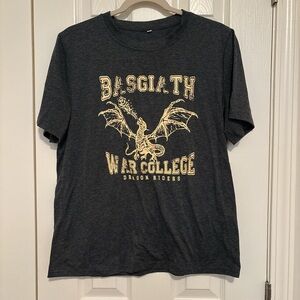 SHEIN Dark Gray Graphic Tee